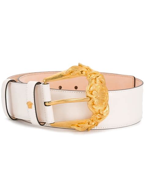 versace baroque buckle belt|farfetch versace belt for men.